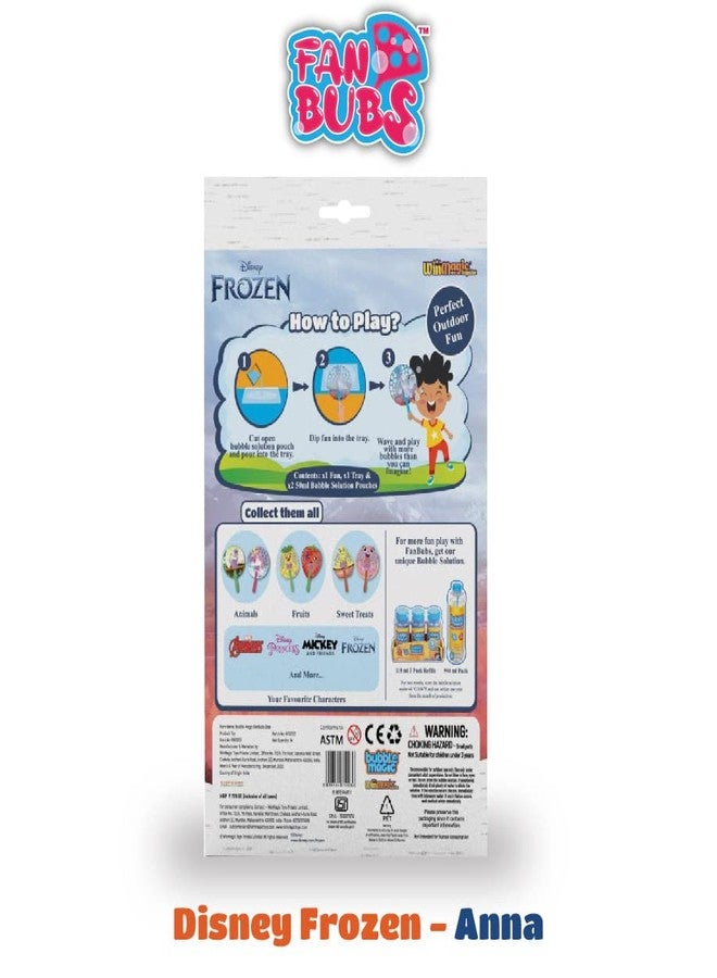 Bubble Magic FanBubs Olaf Theme|Thick Viscous Concentrate Solution Pouches with Hand Fan|Just Dip, Wave& Play|Bubble Maker|Best Birthday&Return Gifts for Kids 3yrs+|Outdoor Indoor Toy|Made in India - Image 5